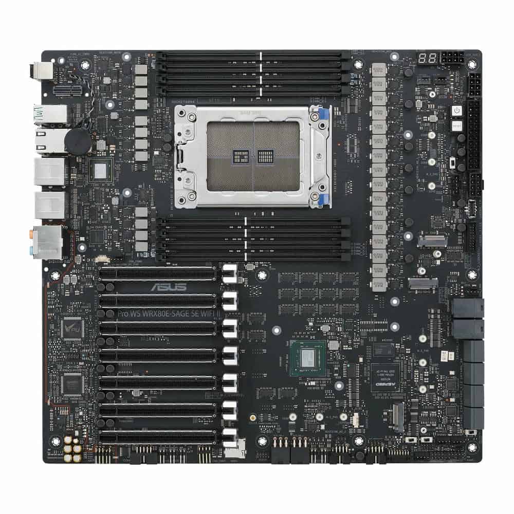(image for) ASUS Pro WS WRX80E-SAGE SE WIFI II ATX Motherboard
